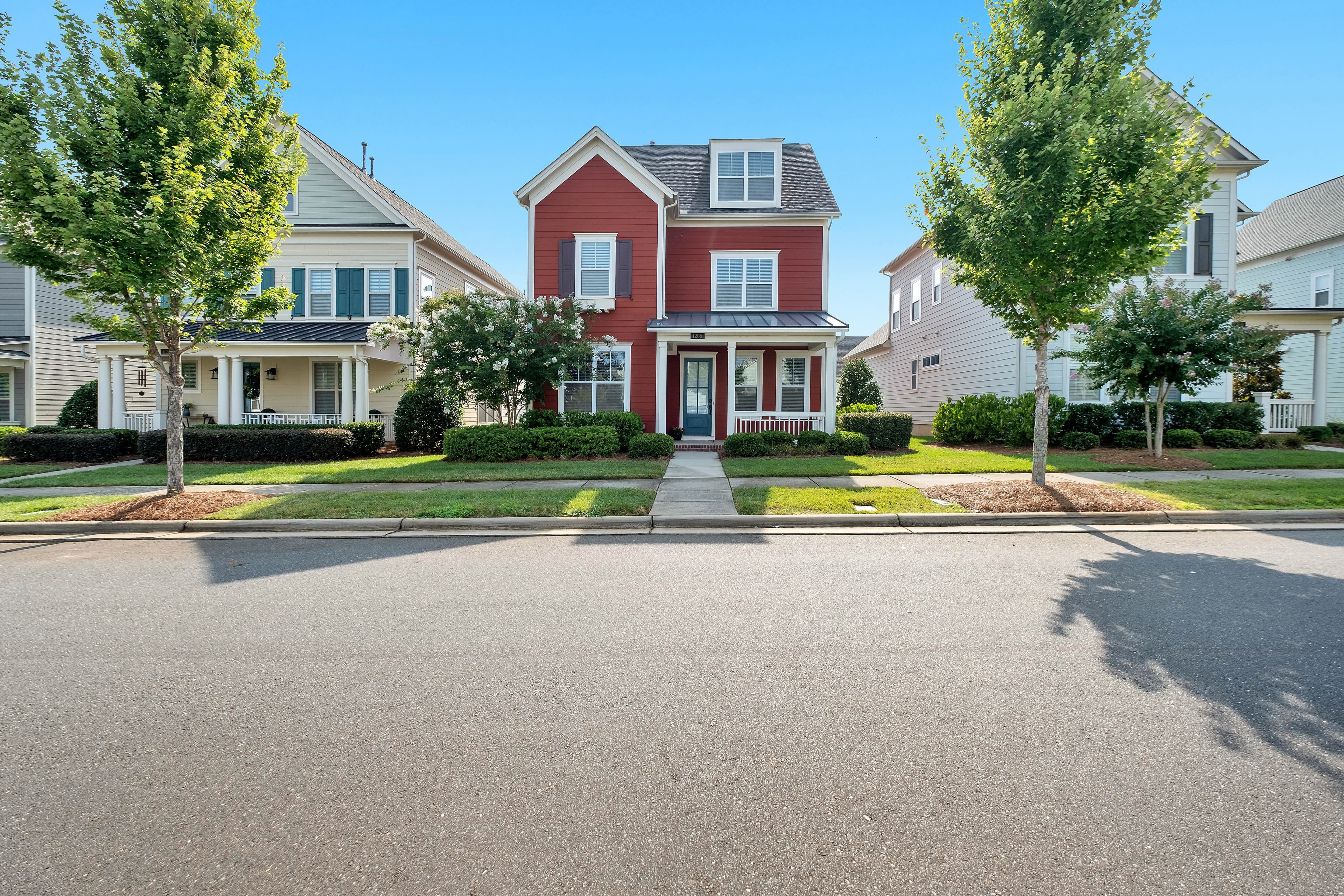 Suburban neighborhood